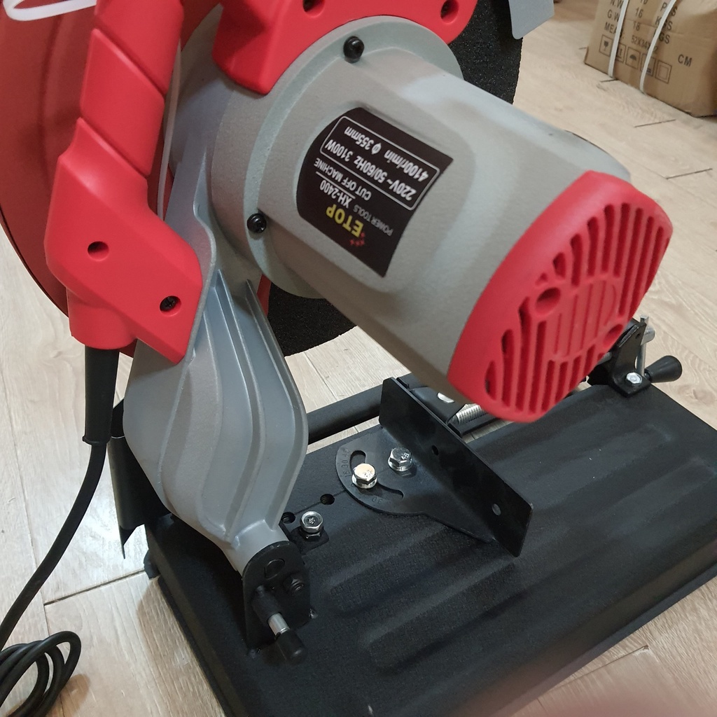 Máy cắt sắt, máy cắt bàn lưỡi 355mm chính hãng ETOP XH2400 công suất lớn. Tặng kèm lưỡi 355. Bảo hành 6 tháng