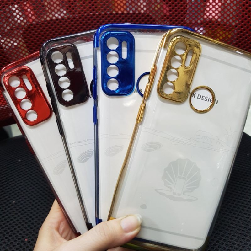 Ốp VSmart Live 4 dẻo trong si viền bóng bảo vệ camera