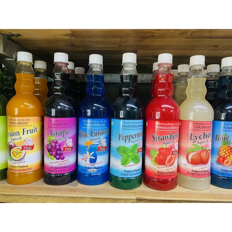 Siro Thái Đủ Mùi Chai 730ml