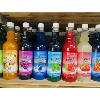 Siro thái đủ mùi chai 730ml