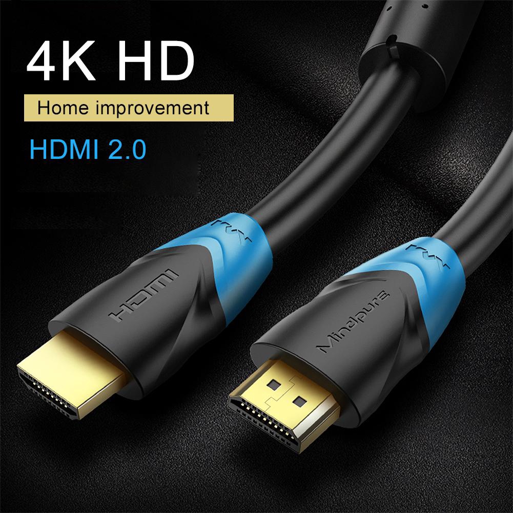 Cáp HDMI 4K Tốc độ cao 18Gbps Cáp HDMI 2.0 4K HDR, HDCP 2.2 3D 2160P 1080P Dây HDMI