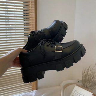 Giày da ulzzang ( ảnh thật cuối )