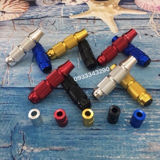 Chống đổ sau xe máy nhôm cnc rizoma - giá 1 cặp