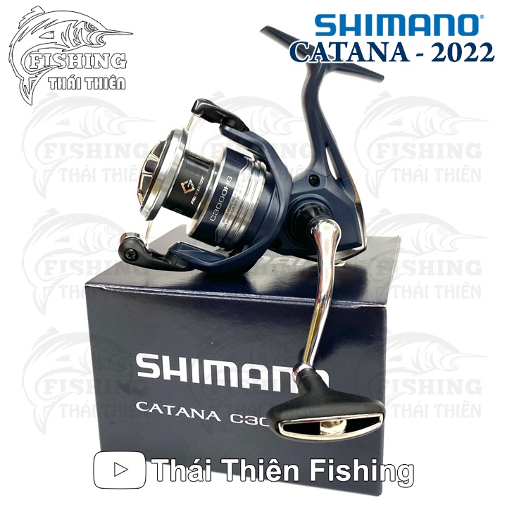 Máy Câu Cá Shimano CATANA Phiên Bản 2022 2500HG, C3000HG Hàng Chính Hãng Malaysia