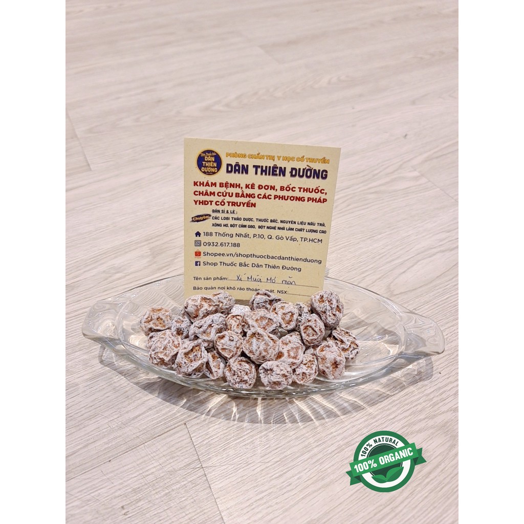 [100gr] Xí Muội Mơ (Mặn, Chua, Ngọt) - Đồ Ăn Vặt Thơm Ngon, Hàng Loại 1