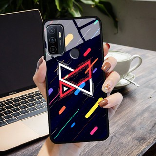 Ốp lưng kính 3D Oppo A53