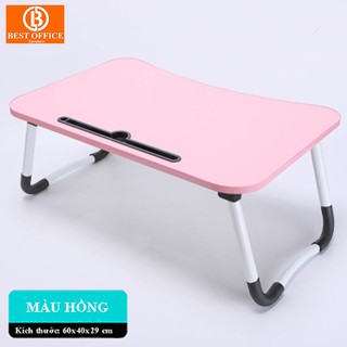 Bàn gấp mini có khe để Ipad - Điện thoại