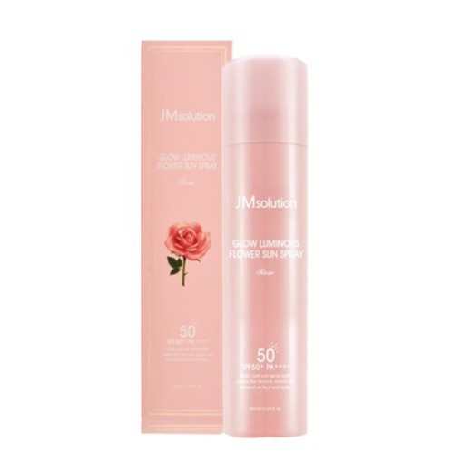 Xịt chống nắng JM Solution Glow Luminous Flower Sun Spray SPF50+/PA++++ 180ml
