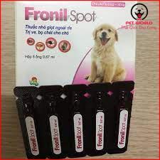 HỘP 5 ỐNG NHỎ GÁY TRỊ VE RẬN FRONIL
