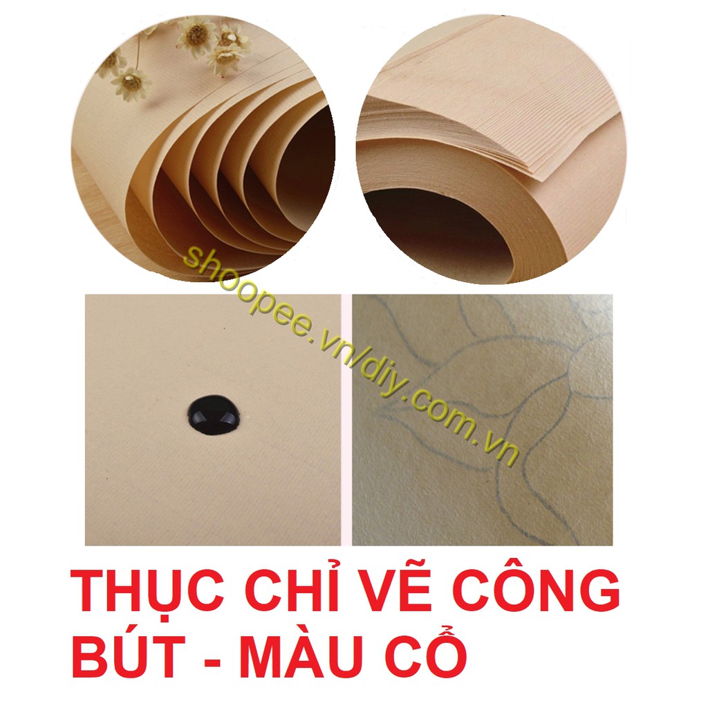 🚚 Giấy Vẽ Giấy Xuyến Chỉ Cao Cấp Dùng Vẽ Tranh Thủy Mặc & Viết Thư Pháp 🚚 Freeship