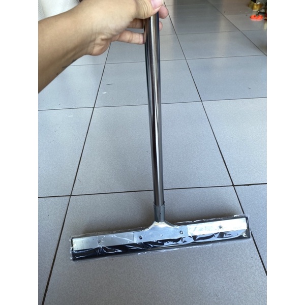 Cây gạt nước , gạt nước sàn nhà bản 45cm cán nối inox kéo dài 1m35