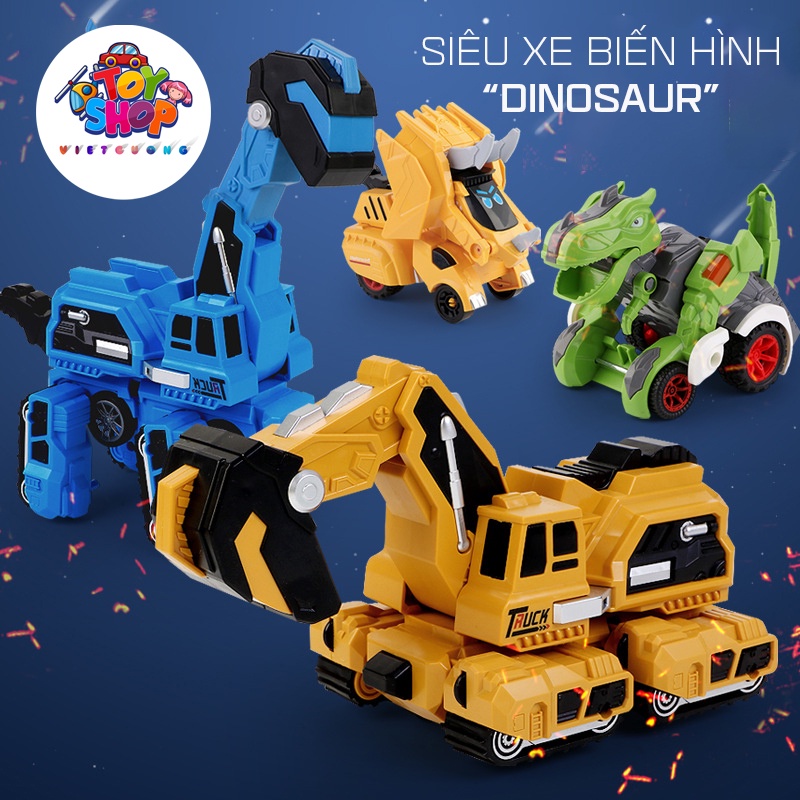 Xe Đồ Chơi – Siêu Xe Khủng Long Biến Hình