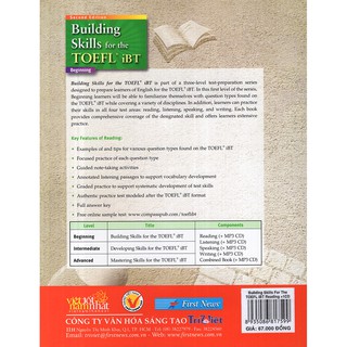 Building Skills For The TOEFL iBT Beginning - Reading