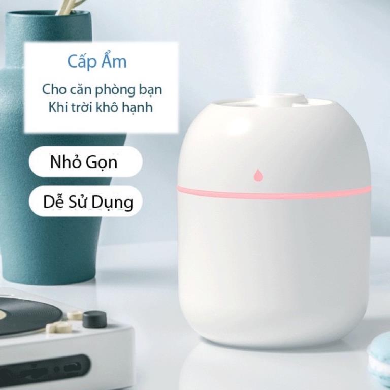 [FREESHIP] Máy Xông Tinh Dầu Mini - Máy Tạo Ẩm Phun Sương - Khuếch Tán Tinh Dầu Mẫu Mới