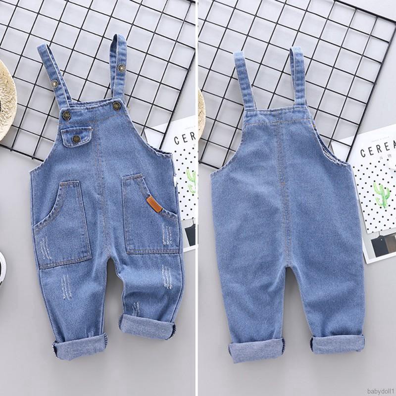 Quần yếm denim cho bé trai