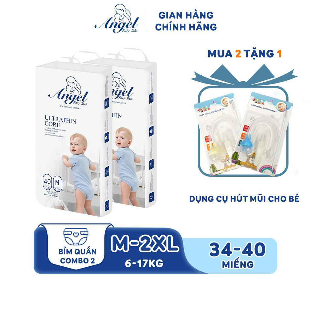 Bỉm Quần ANGEL Ultrathin Core Size M40-L38-XL36-XXL34