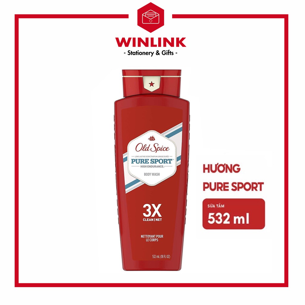 [USA] Sữa tắm gội Old Spice 2in1 532ml - Mỹ