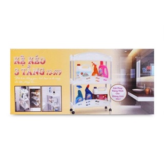 KỆ KÉO 3 TẦNG ( MI - NAIL)