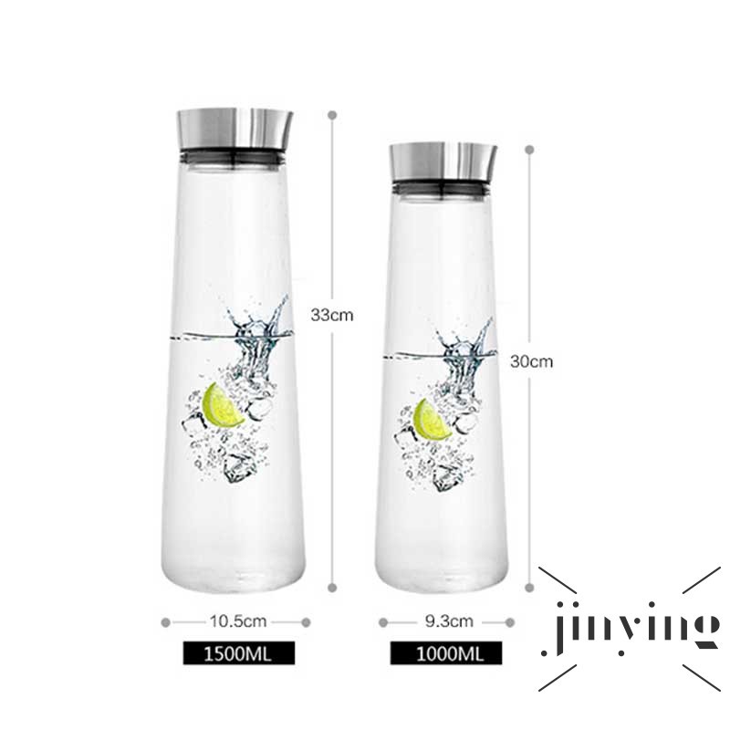 GETNOIVAS Bình thủy tinh 1000ml / 1500ML có nắp thủy tinh cao cấp