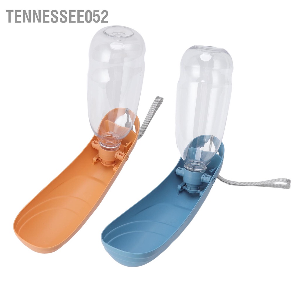 Tennessee052 Bình nước cho chó Gấp di động thú cưng Đi bộ ngoài trời đường dài Du lịch 550ml