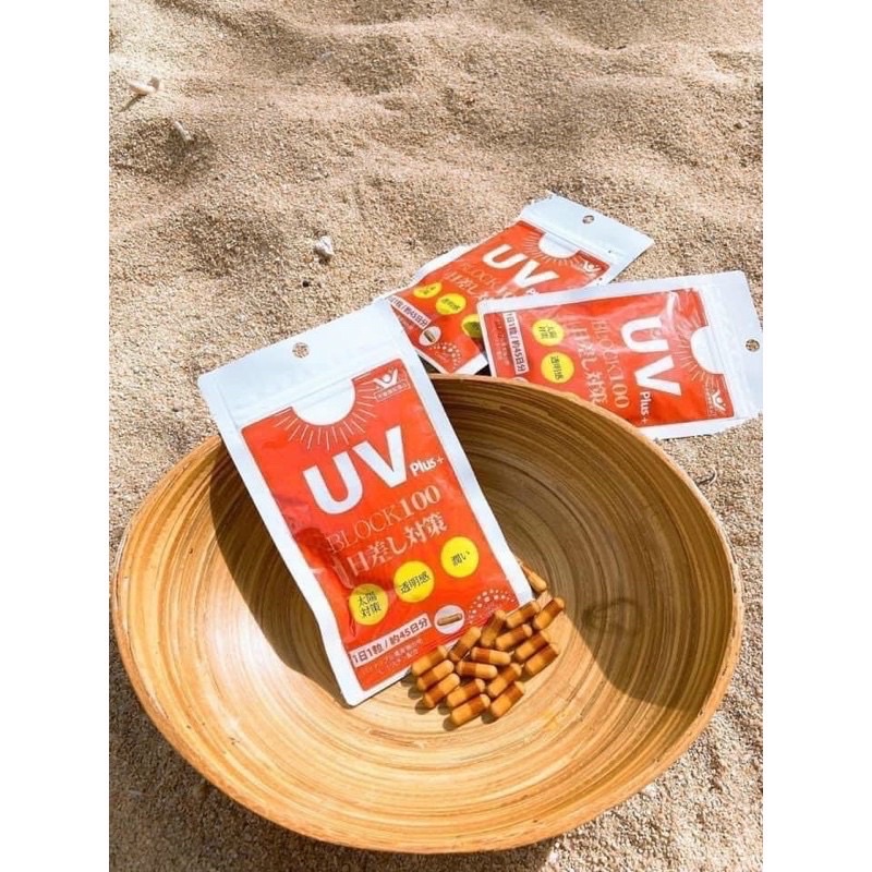 Viên Uống Chống Nắng Chống UV Plus+ Block 100