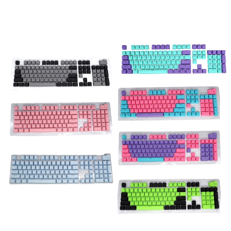 104 Phím Cơ Gaming Bằng Nhựa ABS Chất Lượng Cao