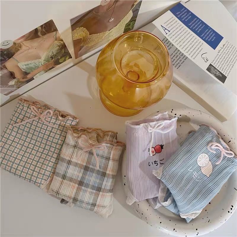 Quần Lót Cotton Tăm Tre 4D Fell The Summer