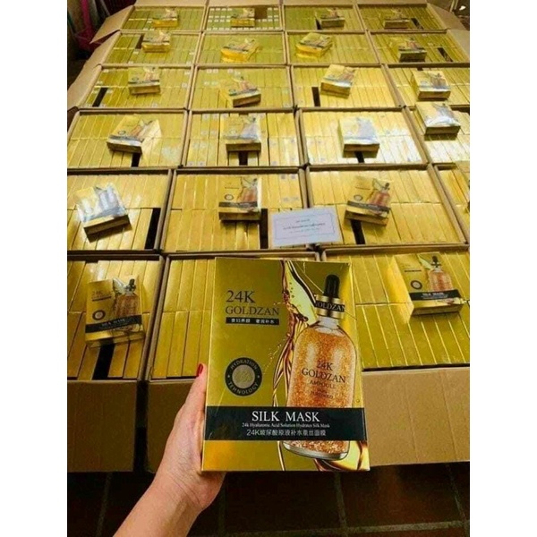 Mặt Nạ Vàng 24k Goldzan Silk Mask
