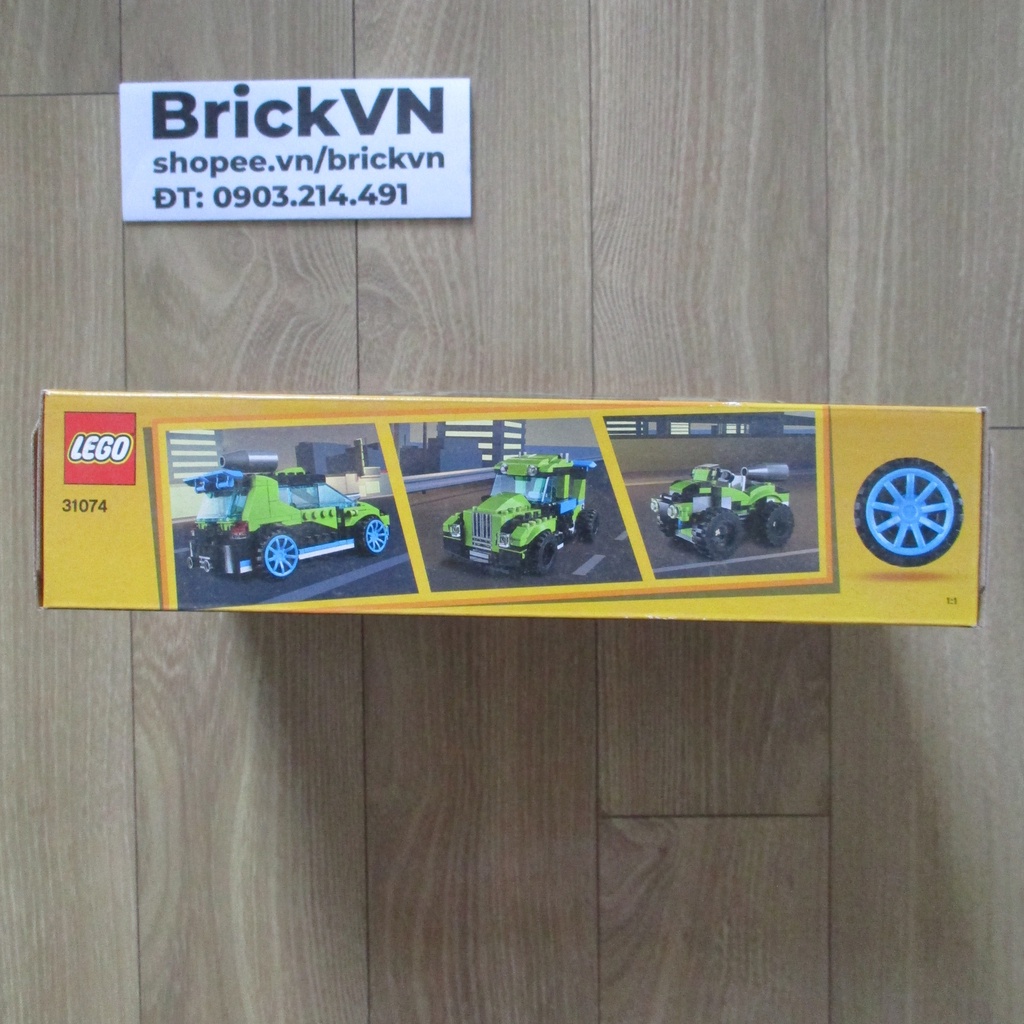 LEGO Creator 31074 Xe Đua Đường Trường Biến Hình