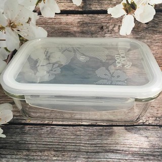 Hộp thủy tinh chữ nhật Lock&Lock 630ml