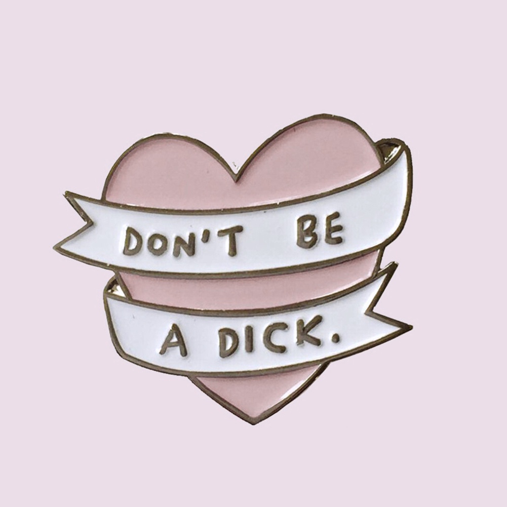 Ghim cài áo hình trái tim xinh xắn dành cho nữ