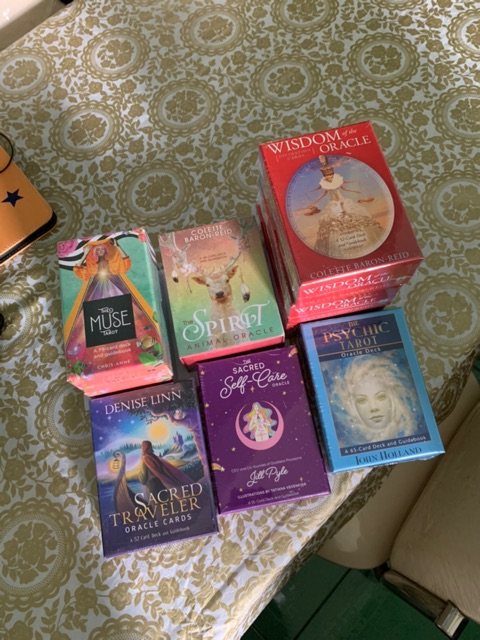 Bộ bài oracle Sacred Self Care Oracle Decks - Order trực tiếp Hay House