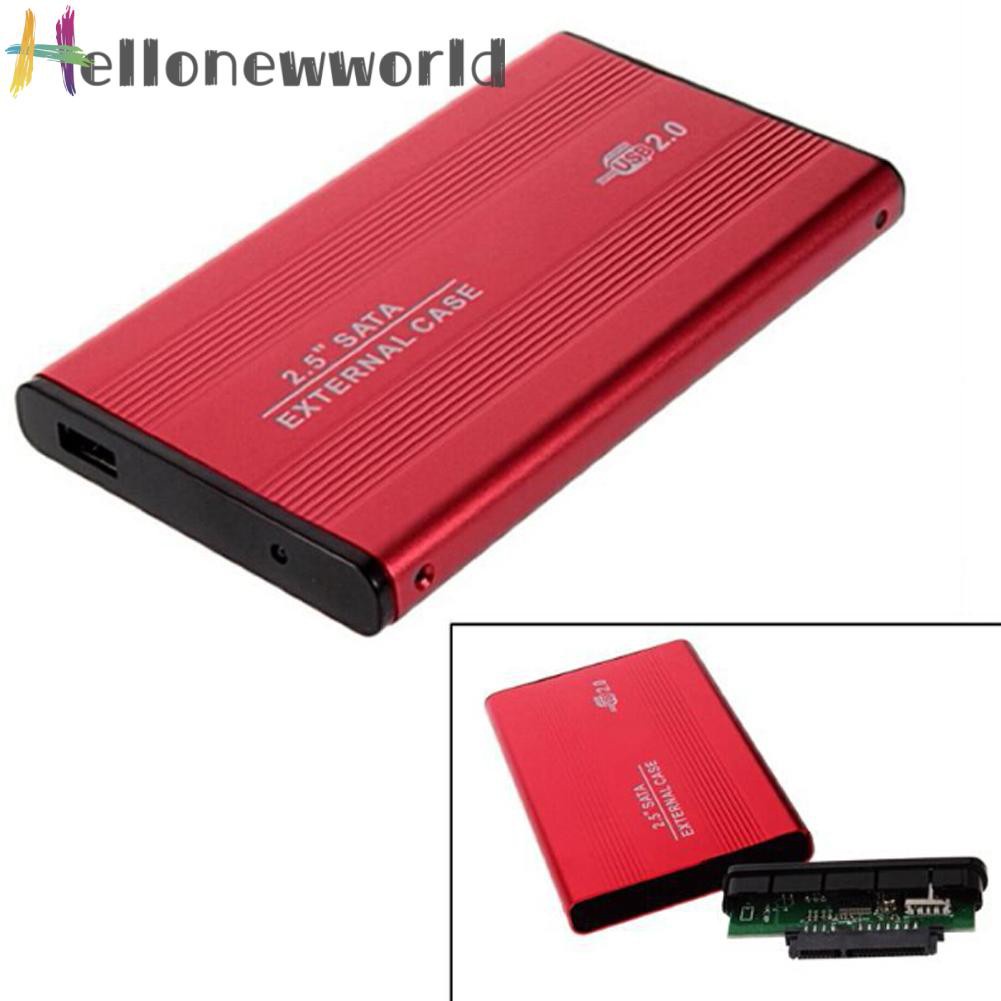Hộp Đựng Ổ Cứng Sata 2.5 Inch Usb 2.0 Bằng Hợp Kim Nhôm | BigBuy360 - bigbuy360.vn