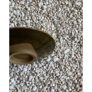 Dĩa gốm Nhật sưu tầm - 14x2,5cm