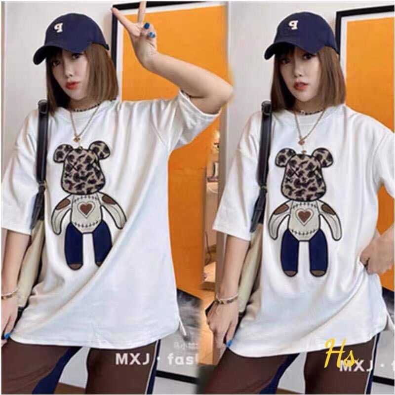 Áo gấu bông trái tim HSU1