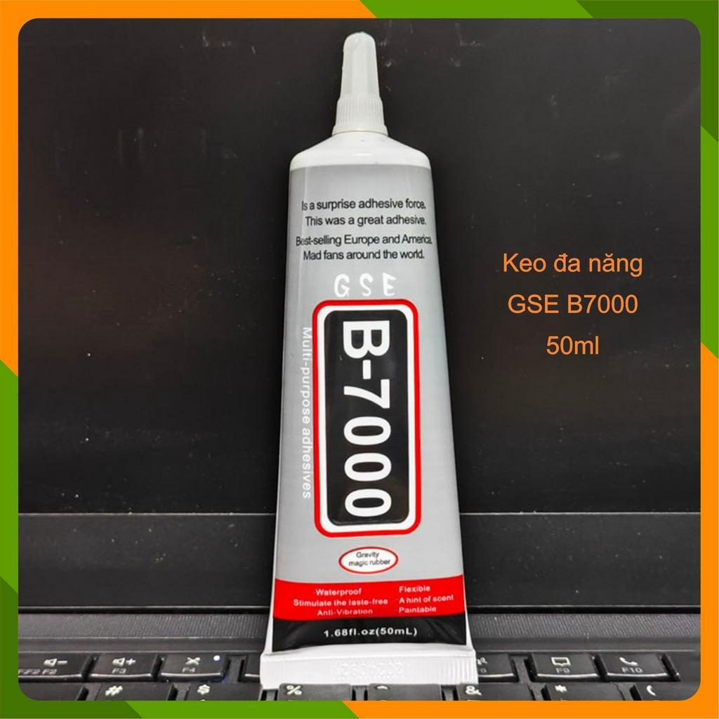 Keo đa năng siêu dính, dạng lỏng trong suốt - dung tích 50ml - dán đồ thủ công, phù hợp với chất liệu vải, nhựa, cao su,