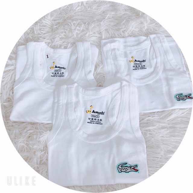Áo Ba Lỗ Cho Bé ,Áo Thun Cotton 4 Chiều Mặc Mát