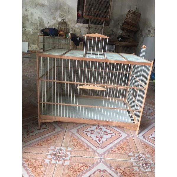 Khung lồng lực gỗ nan cáp cho chim chào mào , chim khuyên cực rẻ