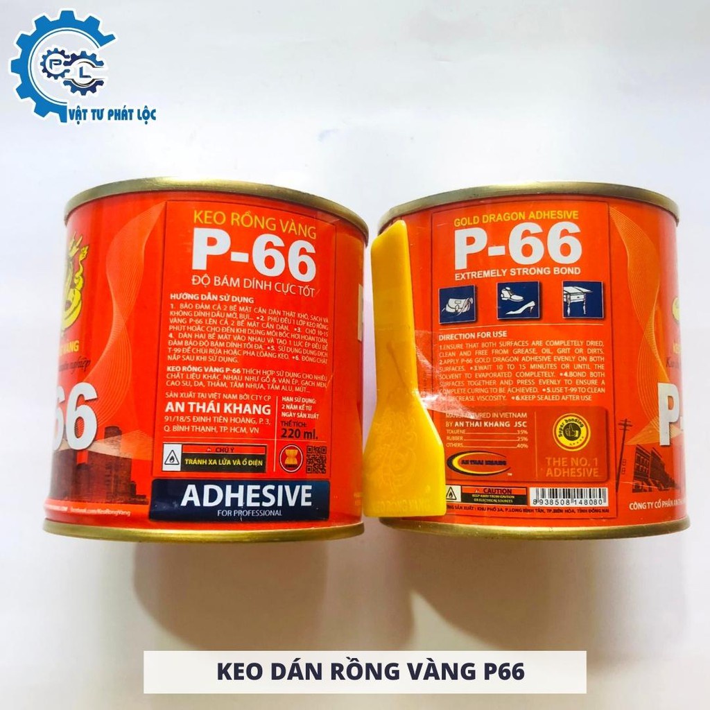 Keo rồng vàng P66 100g, 200g - Keo con chó