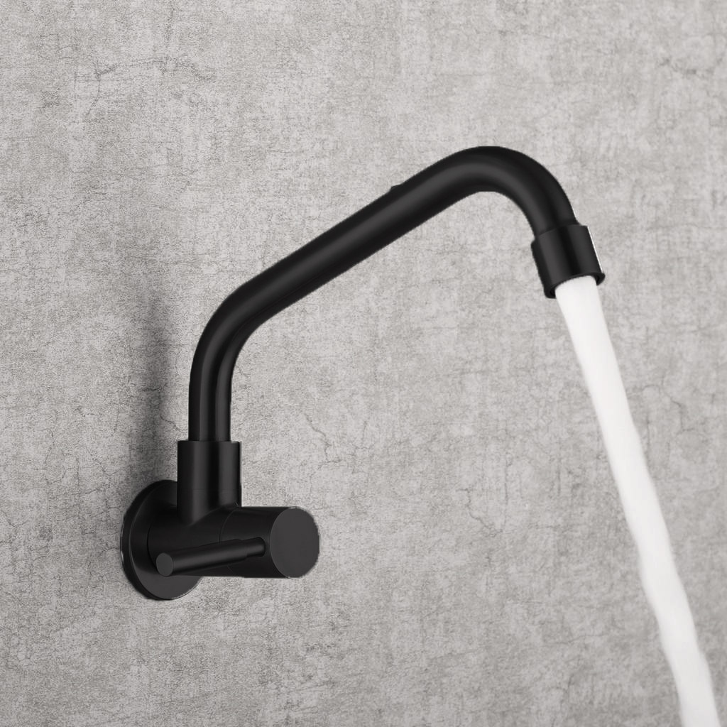 Vòi nước gắn tường BAOKEMO BKM1043 bằng thép không gỉ