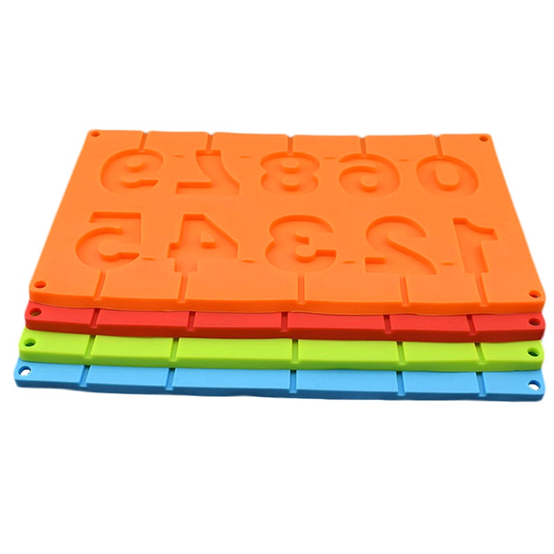 Khuôn Silicone Làm Bánh Hình Số Độc Đáo