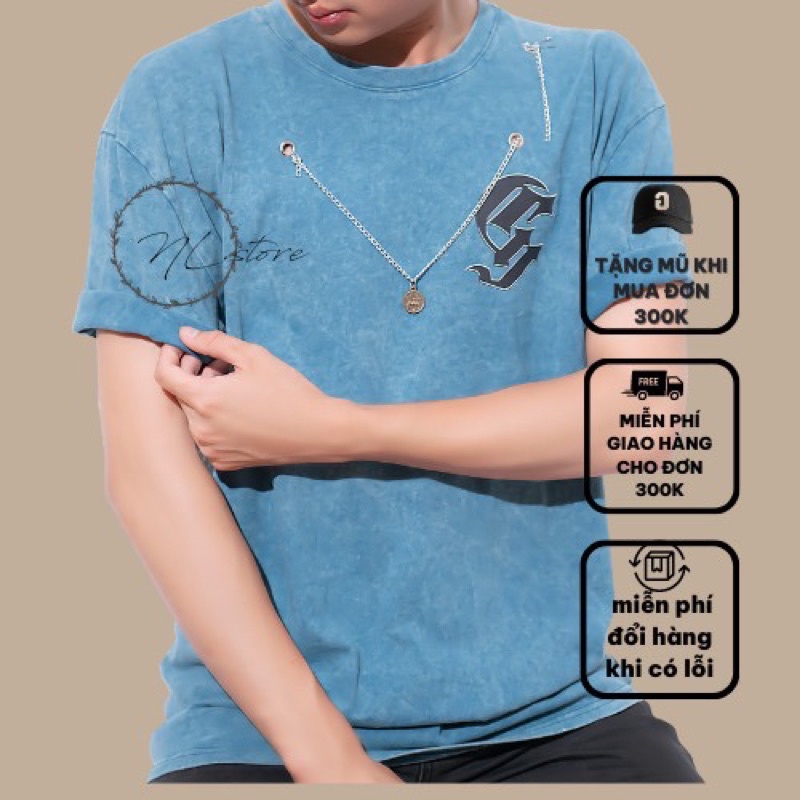Áo Phông nam nữ kiểu dáng năng động Áo thun mix phụ kiện áo thun unisex mẫu áo không thể thiếu hè này của các bạn trẻ