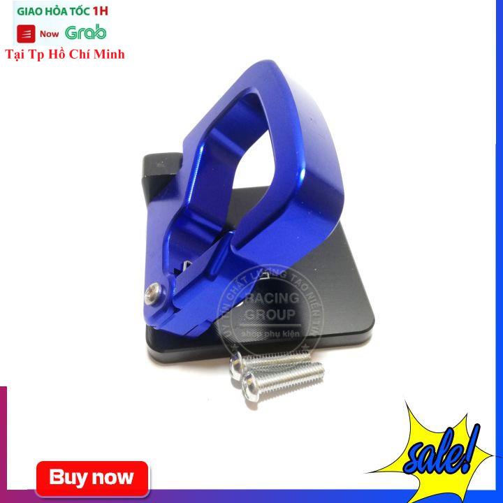 Móc Treo Xe Sh Nhôm Cnc Full ( Màu Xanh )