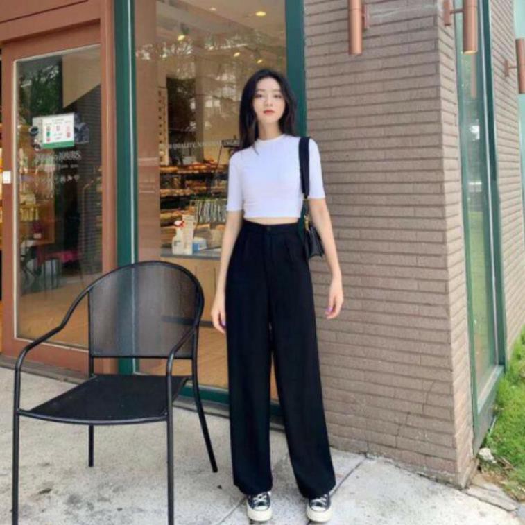 [SIÊU HOT] |Hình thật độc quyền| QUẦN TÂY ỐNG RỘNG NỮ ULZZANG