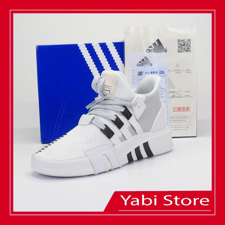 🔥FREE SHIP-HÀNG QUẢNG CHÂU  🔥Giày thể thao sneaker🔥EQT trắng đen  full  box 1.1 - Yabi Store