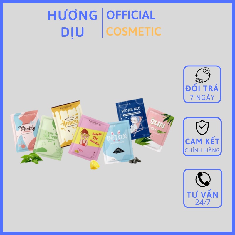 Mặt nạ nhau thai cừu cuống rốn tế bào gốc Nhật Bản Rwine Beauty  dưỡng da, cung cấp độ ẩm, tái tạo collagen MN01
