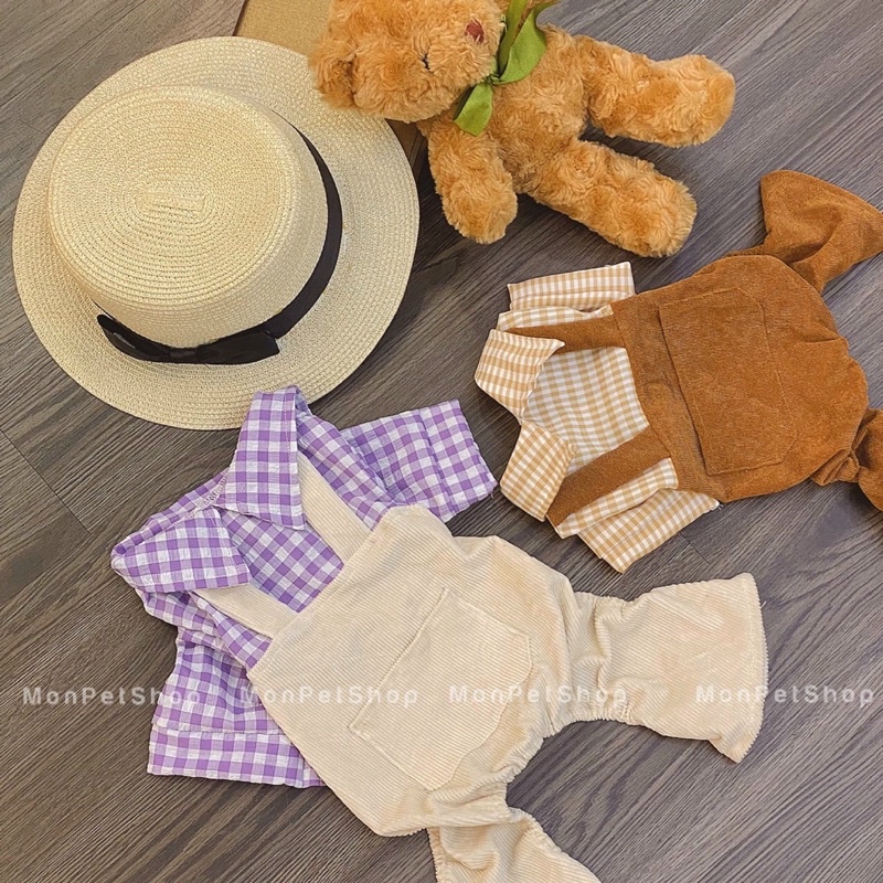 Jum yếm sơ mi cho thú cưng