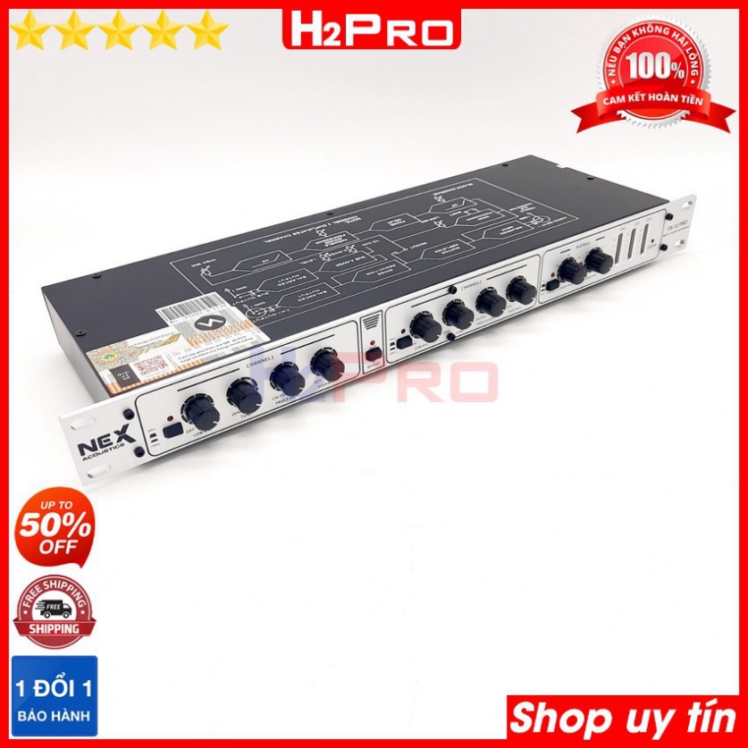 Nâng tiếng NEX FX12 Pro tiếng nhạc hay, bass treble nhuyễn giúp tiếng hát hay hơn