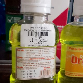 Nước súc miệng orafar 90ml