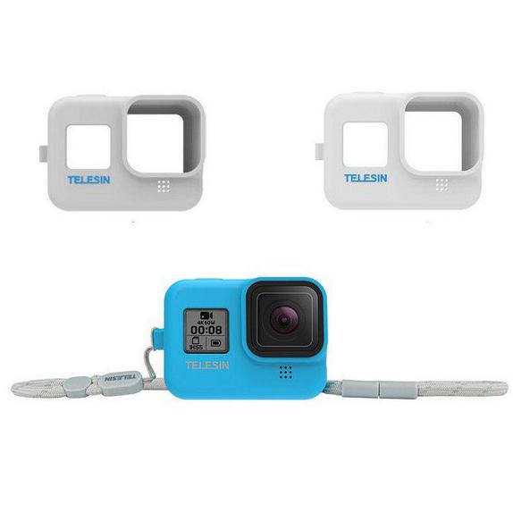 TELESIN Vỏ bảo vệ màu đen cho GOPRO HERO 8